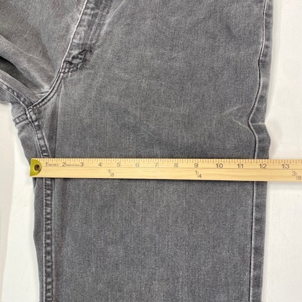 Vintage Levis 550 Relaxed Fit Jeans Mens 36x32 Faded Black Made in USA 90s Denim - Picture 10 of 12